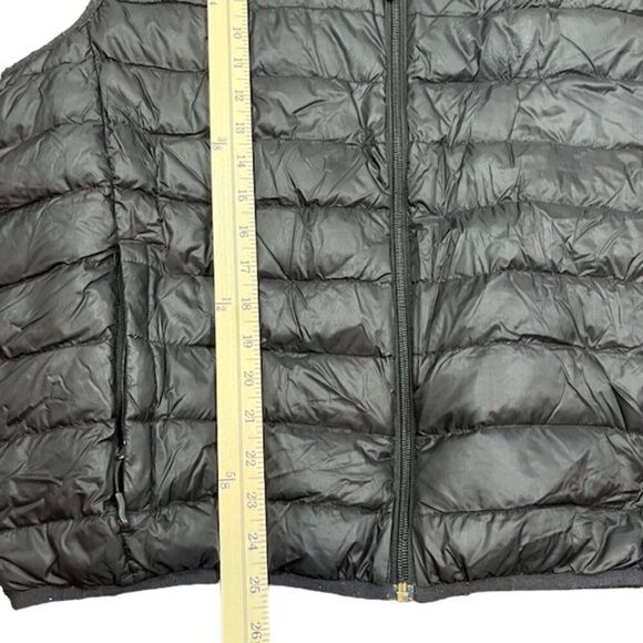 Hawke & Co Duck Down Puffer Vest Charcoal Black Zip Up Pockets Men's Size XL - Picture 5 of 10